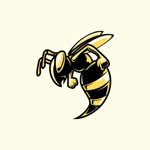 Insekt Mascot Illustration Vector