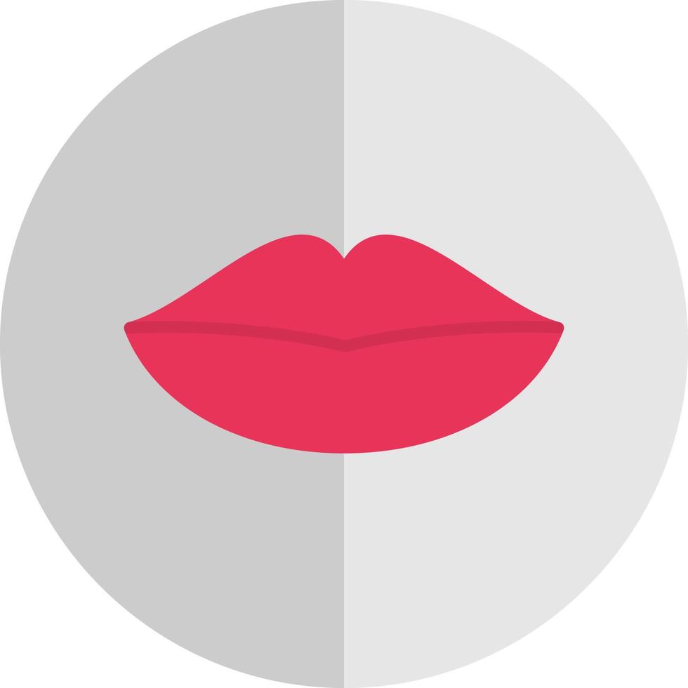Lippenvektor-Icon-Design vektor