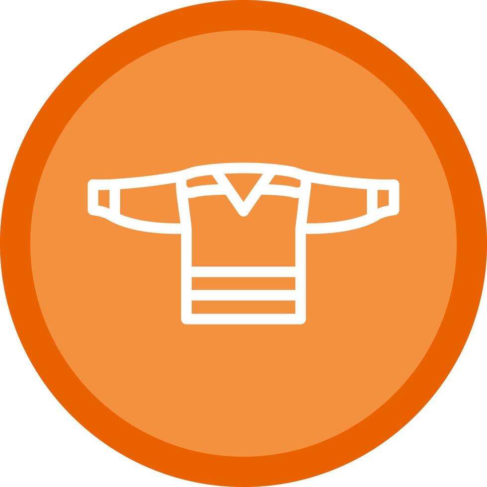 Hockey-Trikot-Vektor-Icon-Design vektor