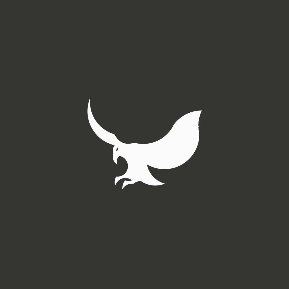 Adler Linie Kunst. einfach minimalistisch Logo Design Inspiration. Vektor Illustration.