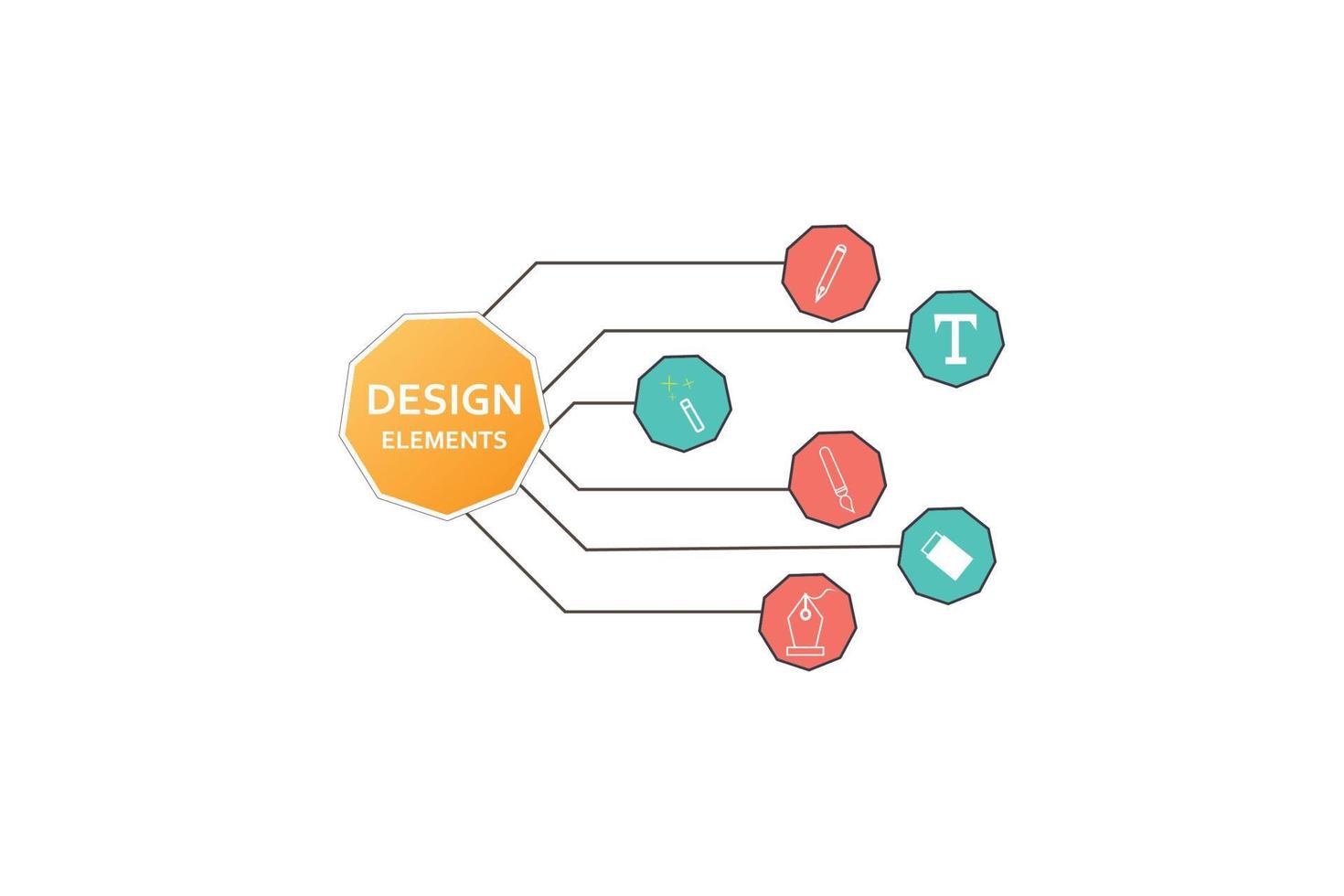 Vektor Design Prozess Konzept zum Landung Seite Illustration
