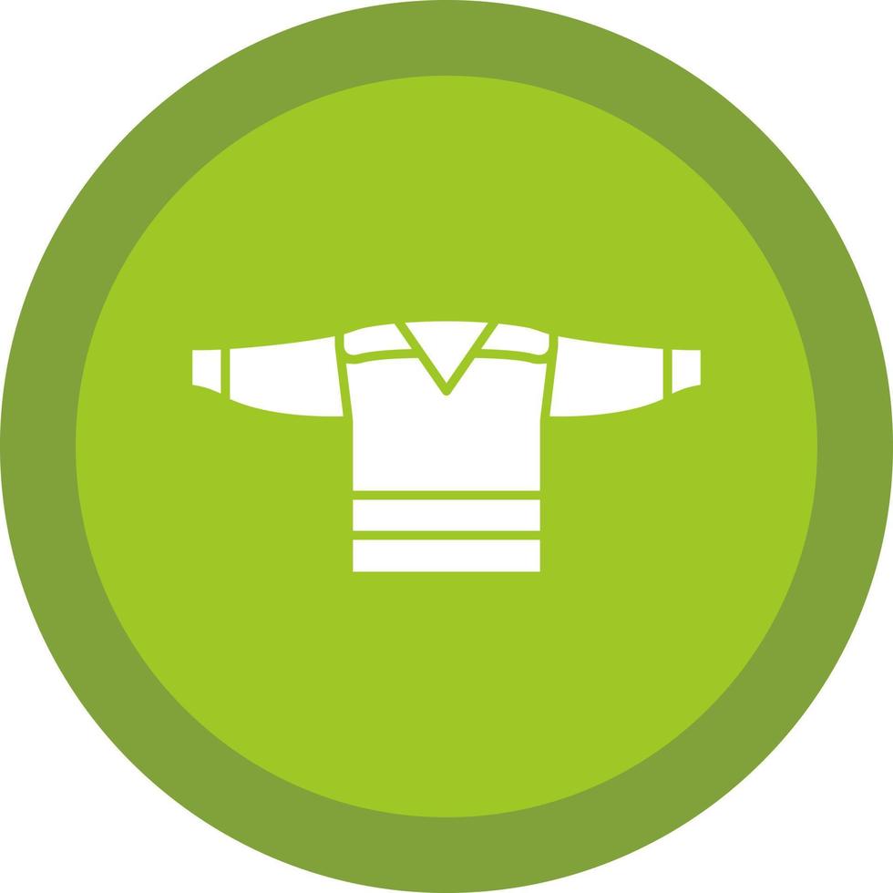 Hockey-Trikot-Vektor-Icon-Design vektor