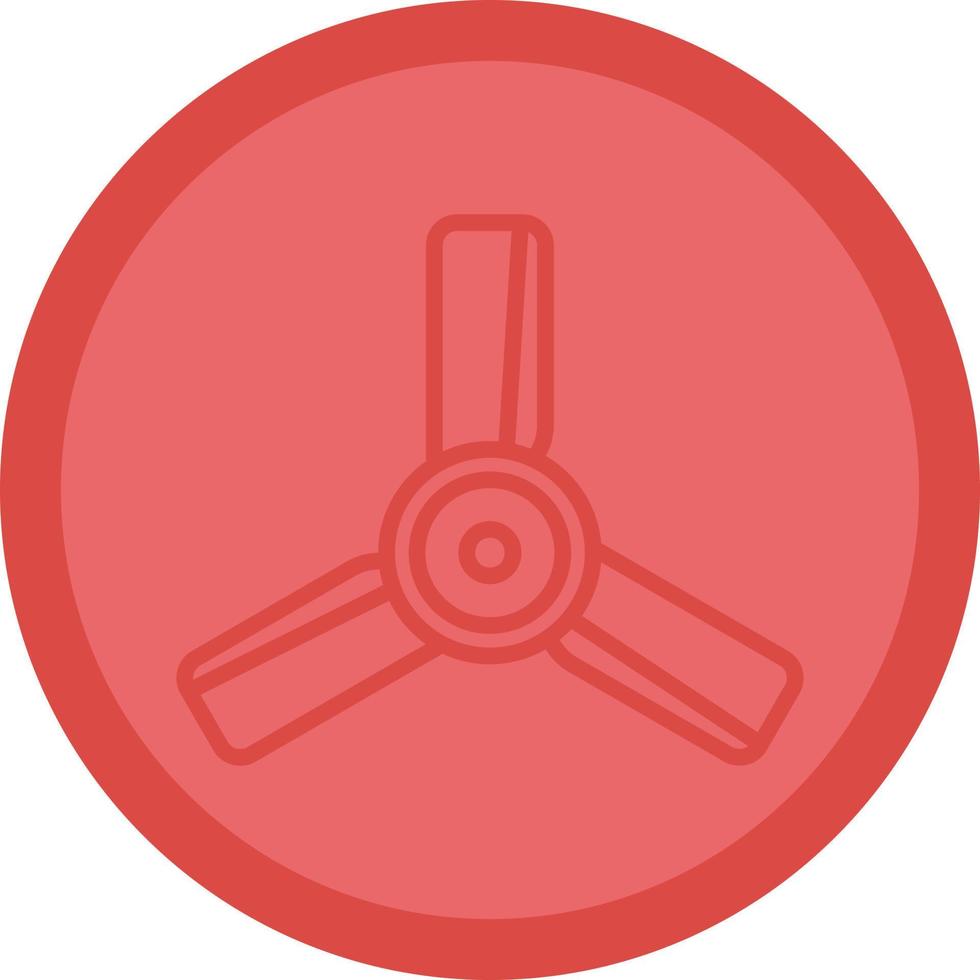 Fan-Vektor-Icon-Design vektor