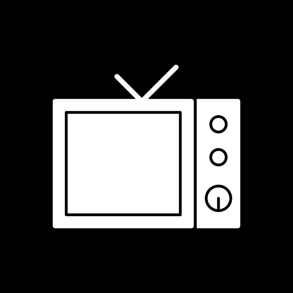 TV-Vektor-Icon-Design vektor