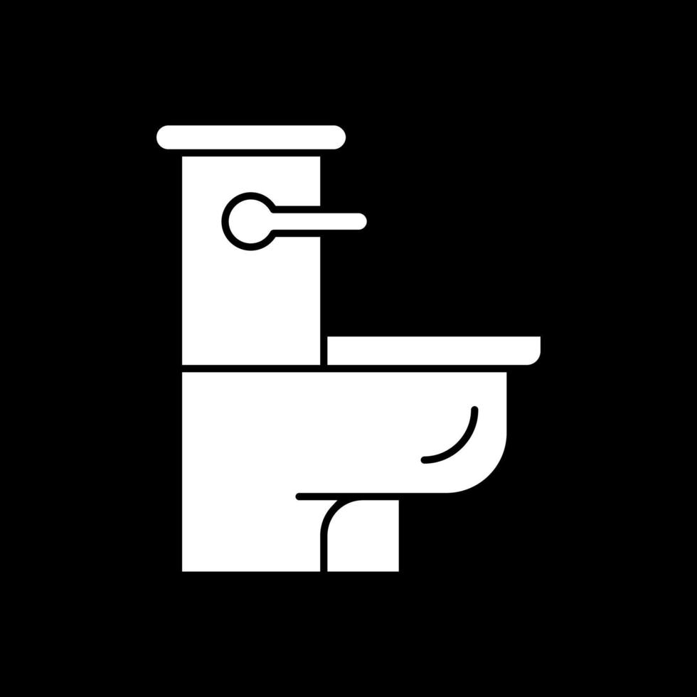 Toilettenvektor-Icon-Design vektor