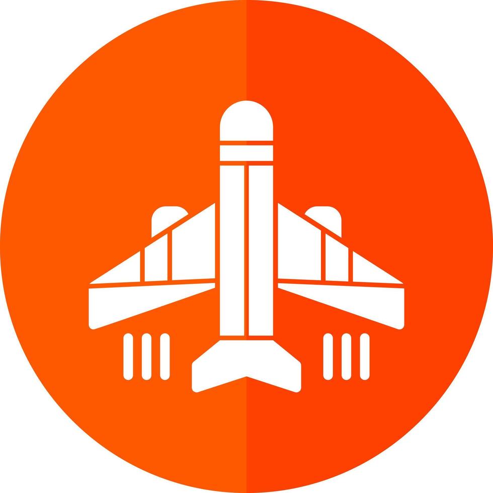 Flugzeug-Vektor-Icon-Design vektor