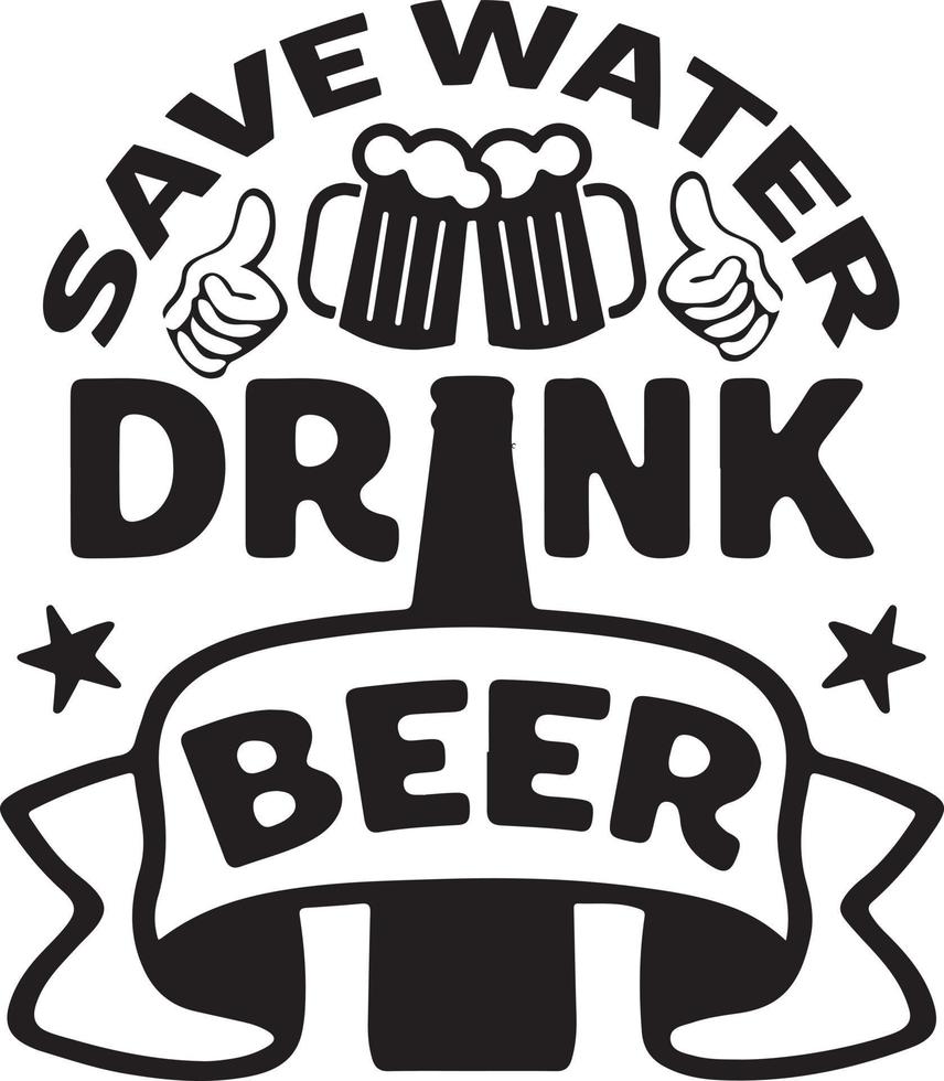 Bier-Svg-Design vektor