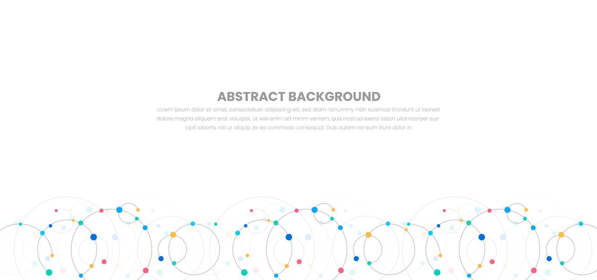 abstrakt geometrisk bakgrund och ansluter prickar, poäng och rader. digital teknologi global nätverk förbindelse. med plexus bakgrund. nätverk eller förbindelse. teknologi vetenskap bakgrund. vektor