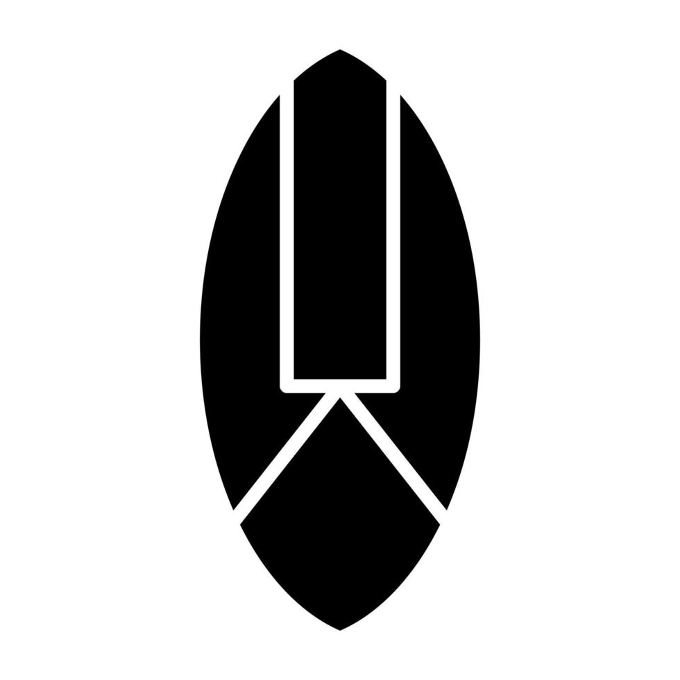 Skimboarden Symbol Stil vektor