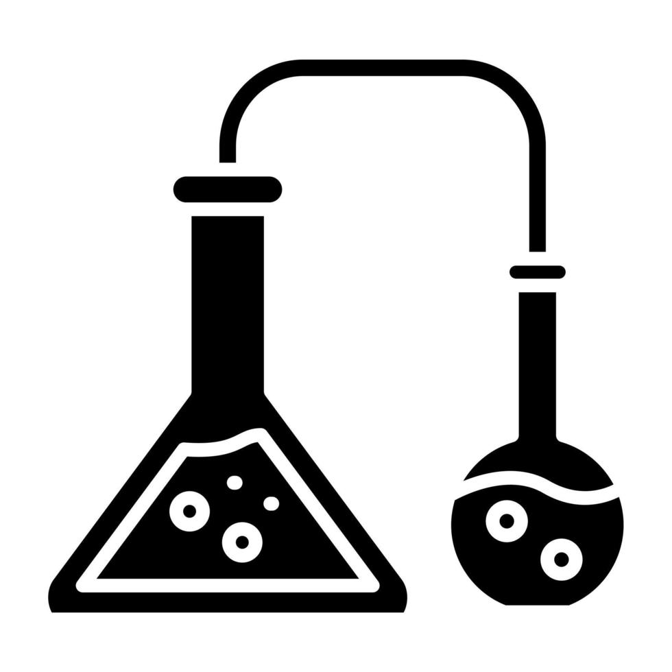 experiment ikon stil vektor