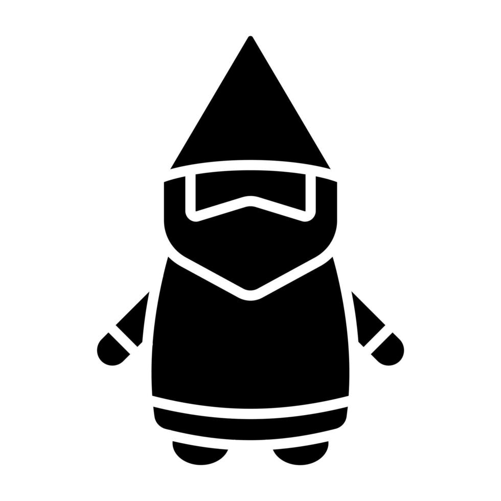 gnome ikon stil vektor