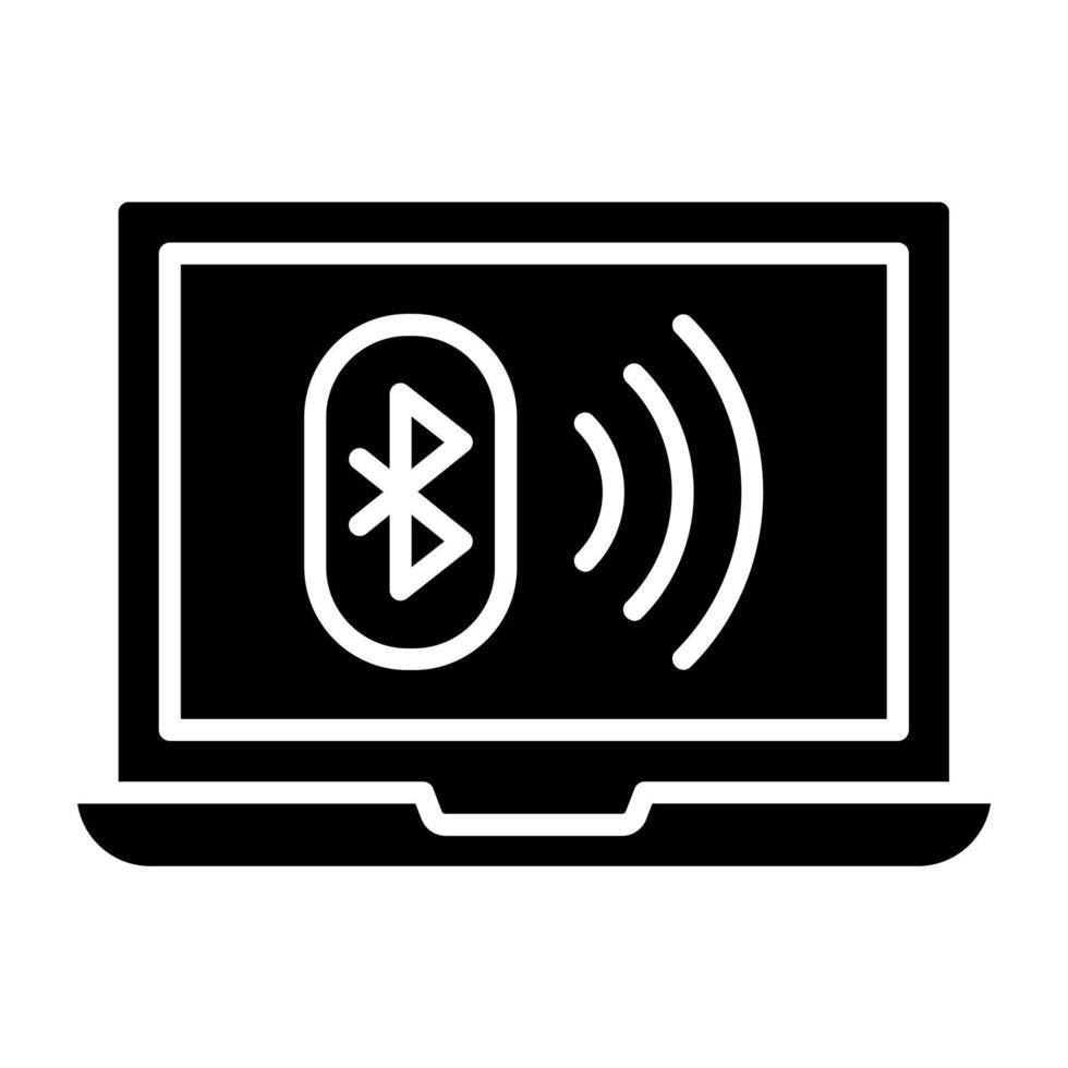 Bluetooth Symbol Stil vektor