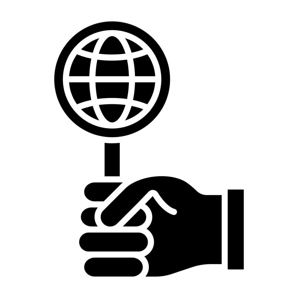 globaler Icon-Stil vektor