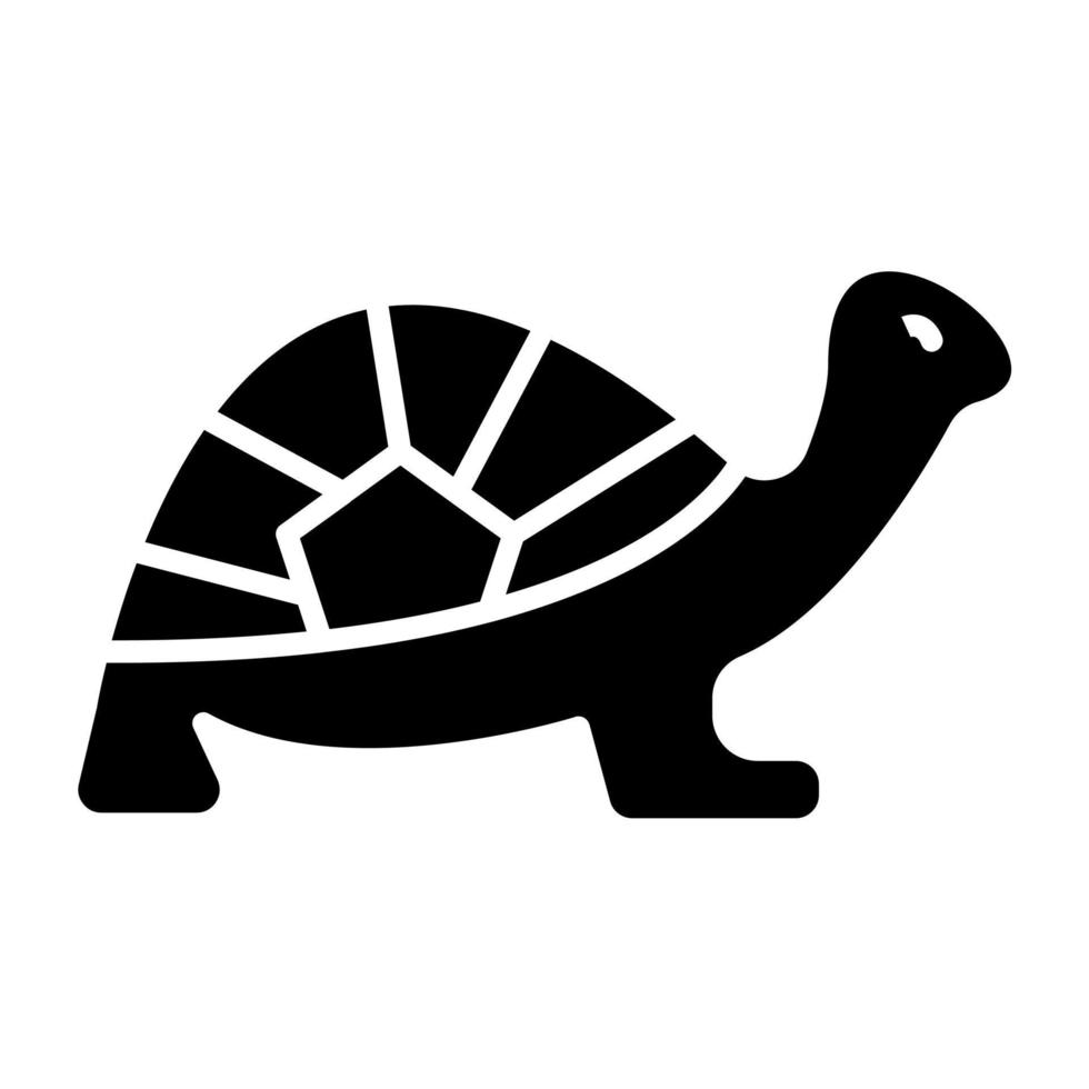 Schildkröte Symbol Stil vektor