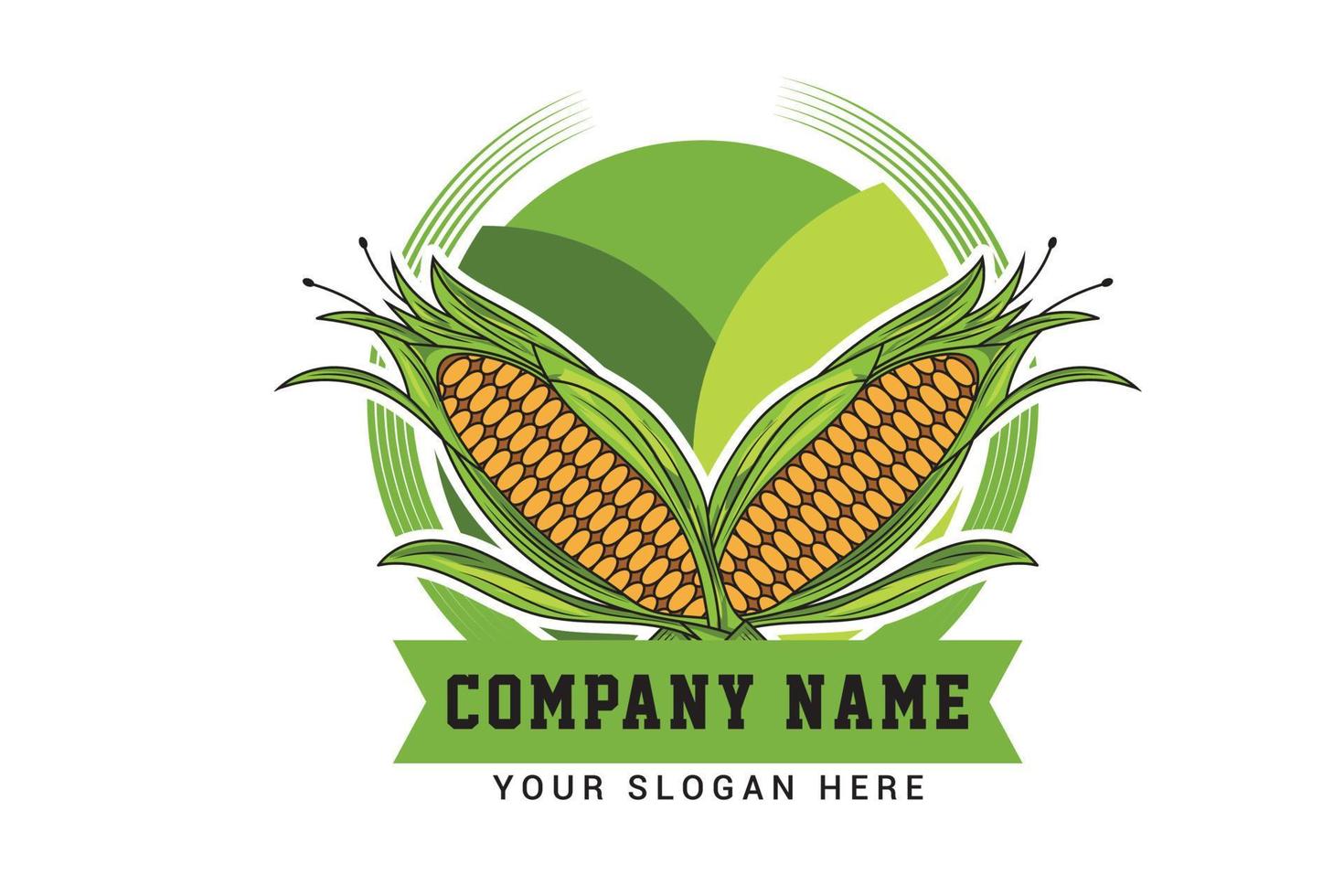 Landwirtschaft Logo Vektor Design