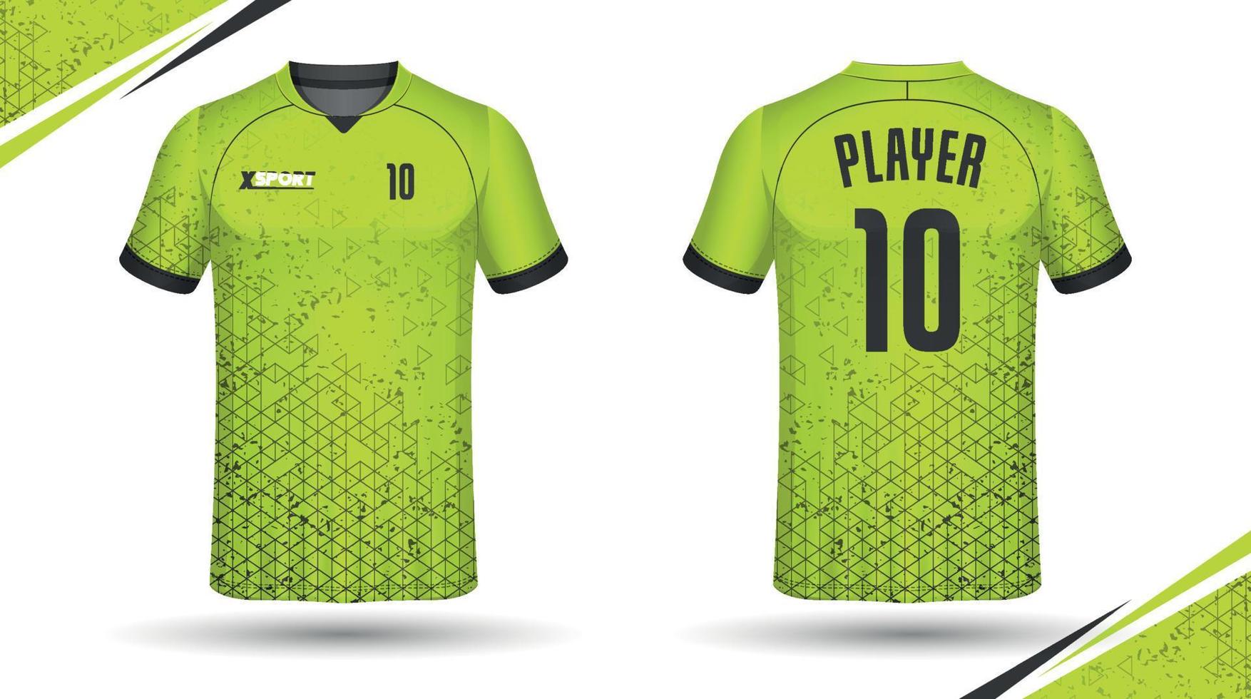 fotboll jersey design för sublimering, sport t skjorta design vektor