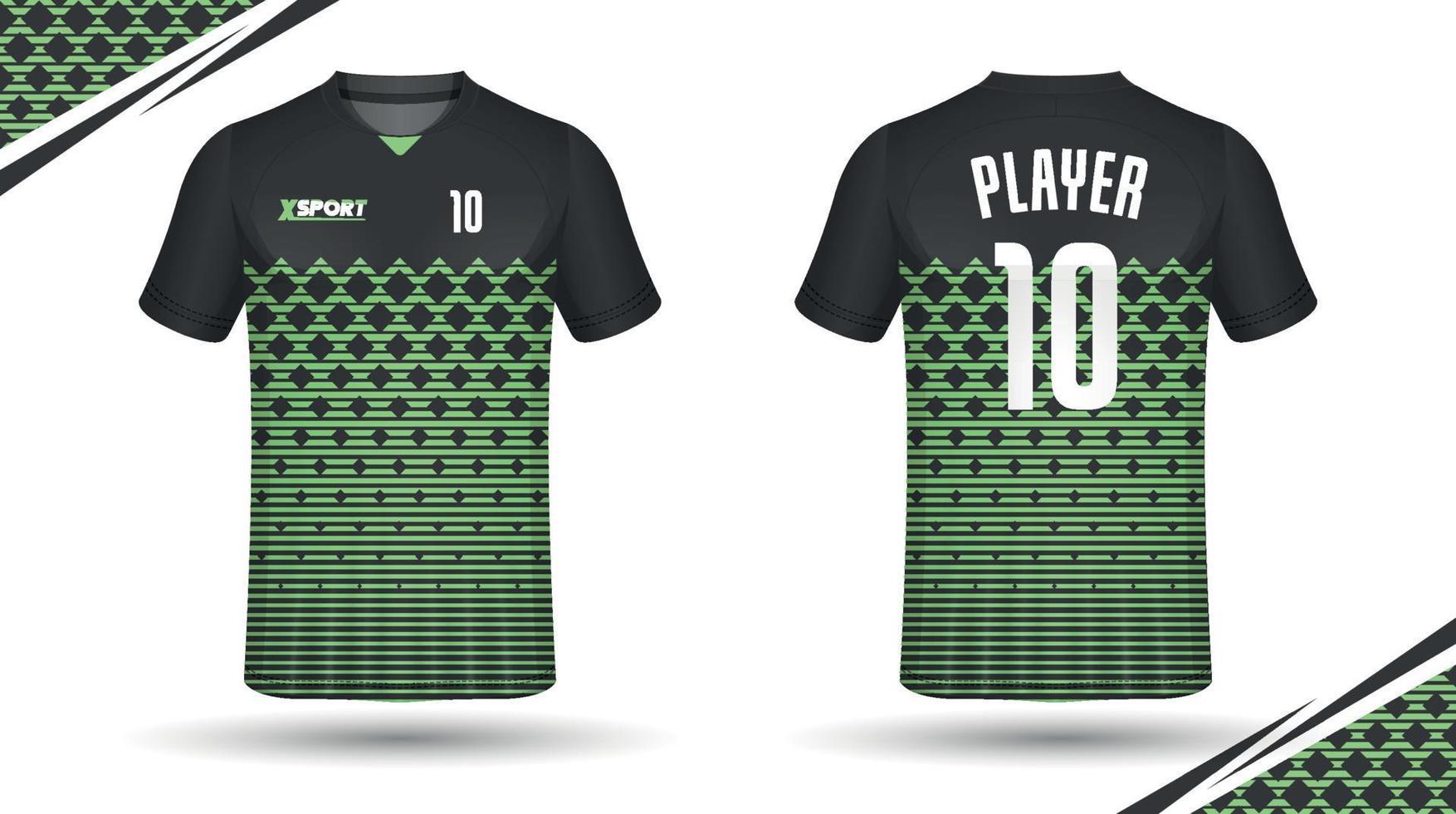 fotboll jersey design för sublimering, sport t skjorta design vektor