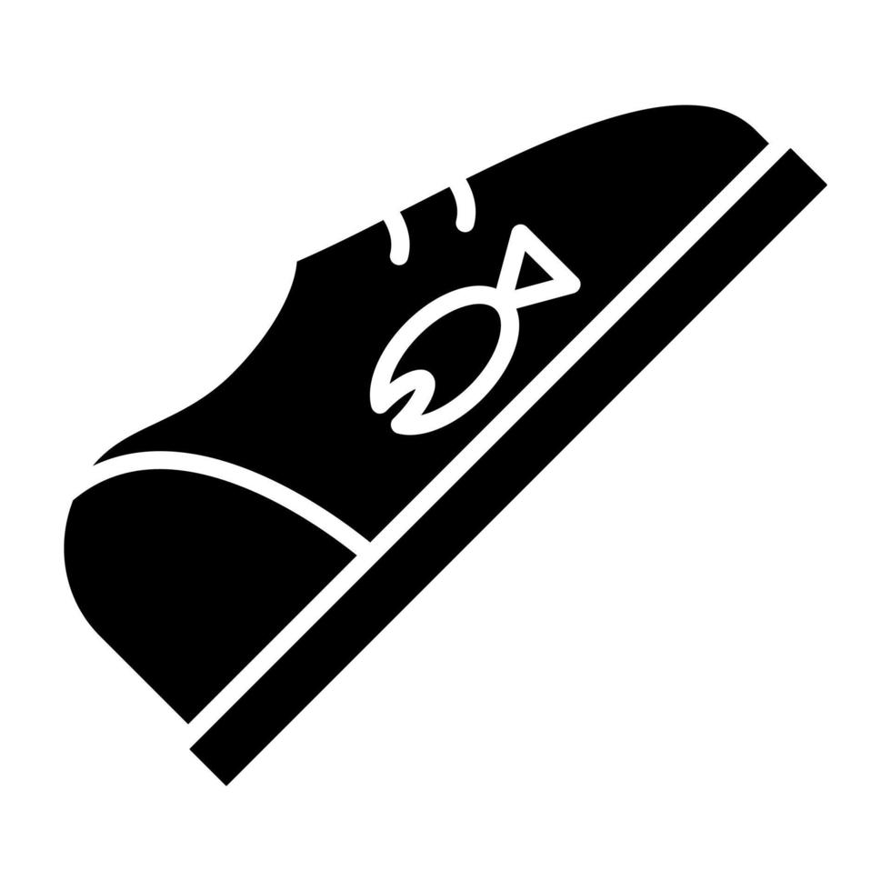 Baby Schuhe Symbol Stil vektor