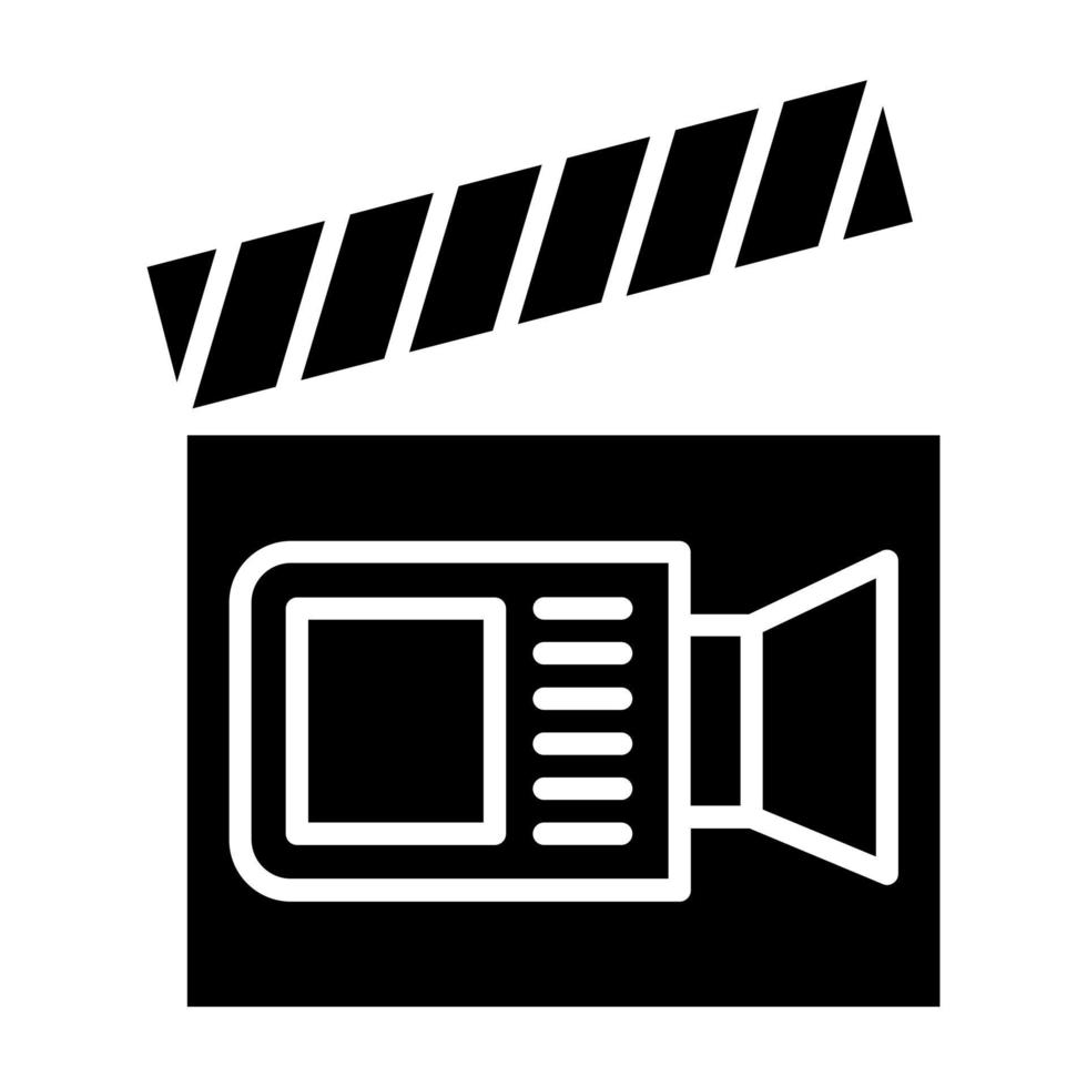 Dokumentarfilm Symbol Stil vektor