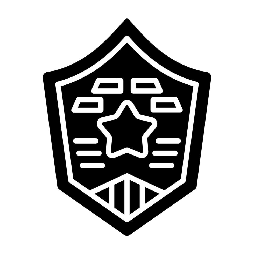 emblem ikon stil vektor
