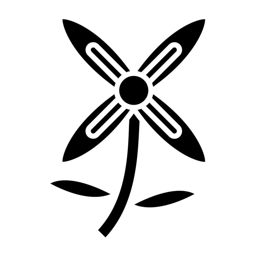 ixora Symbol Stil vektor