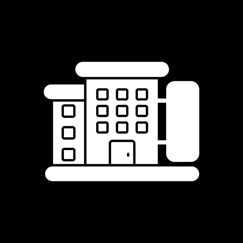 Hotel-Vektor-Icon-Design vektor