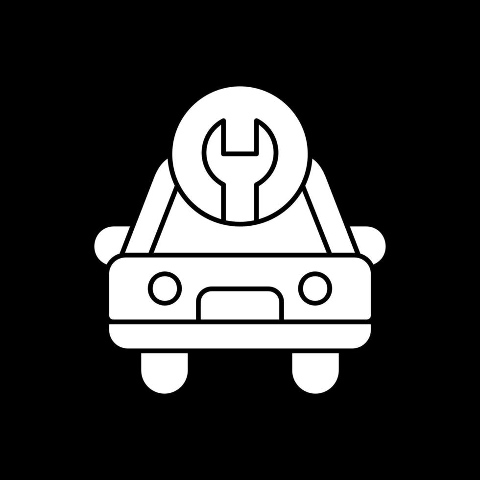 Auto-Service-Vektor-Icon-Design vektor