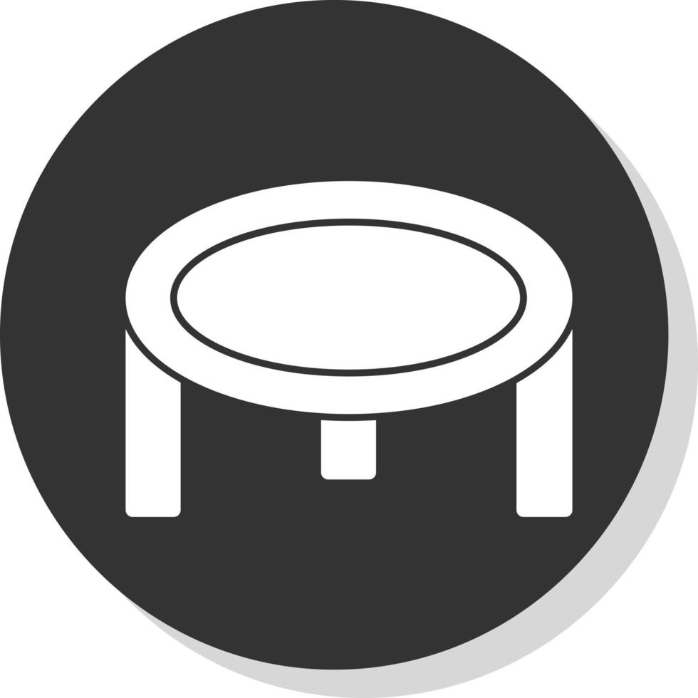 Trampolin-Vektor-Icon-Design vektor