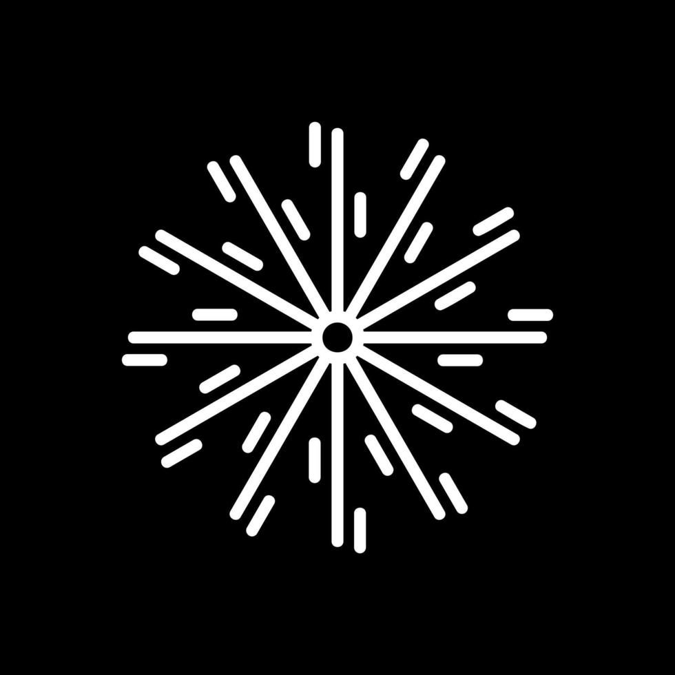 Feuerwerk-Vektor-Icon-Design vektor