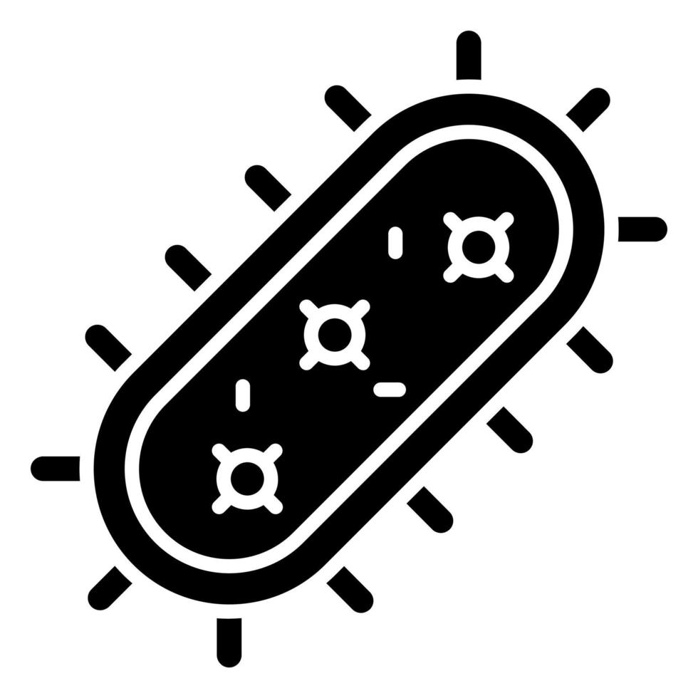 bakterie ikon stil vektor