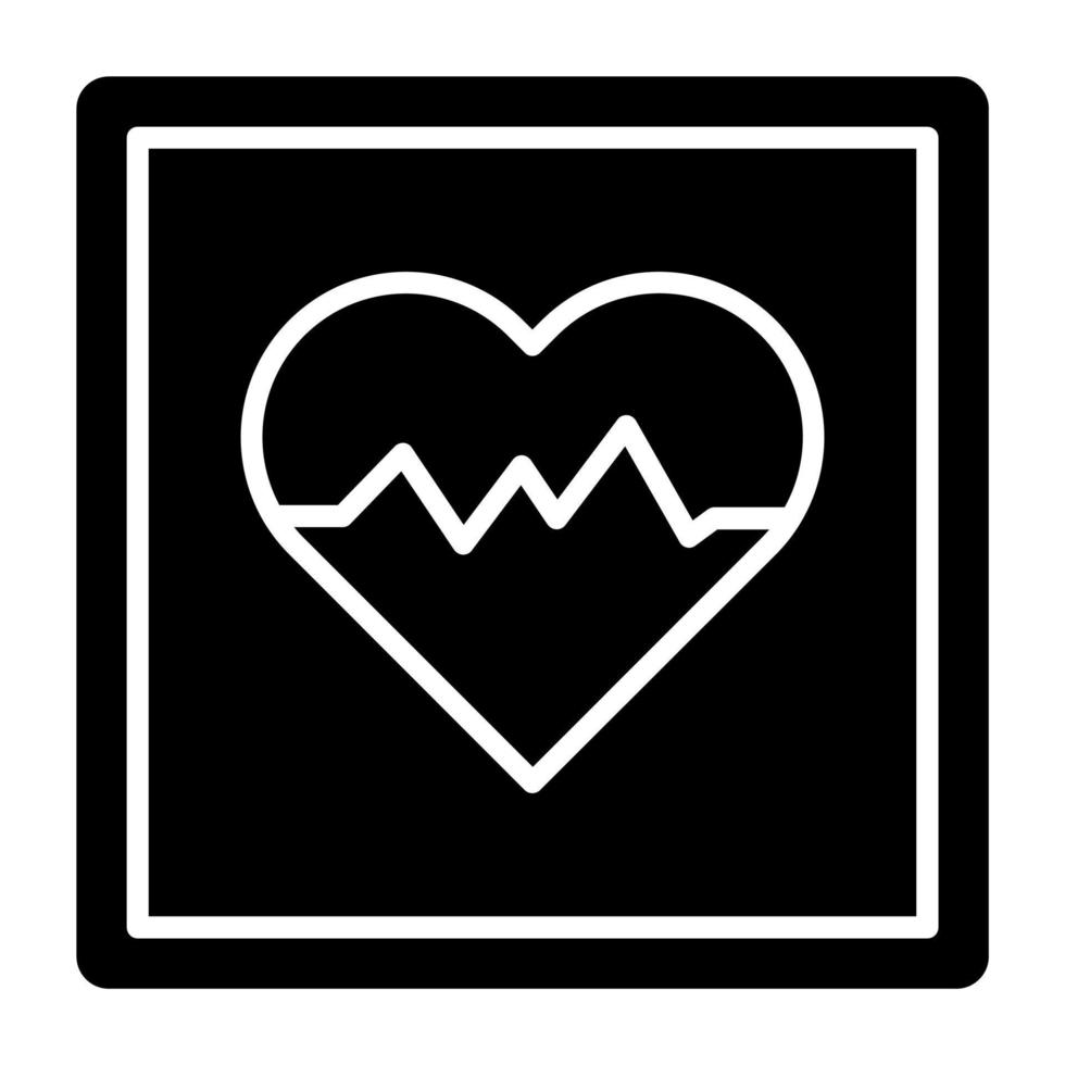 Defibrillator Symbol Stil vektor