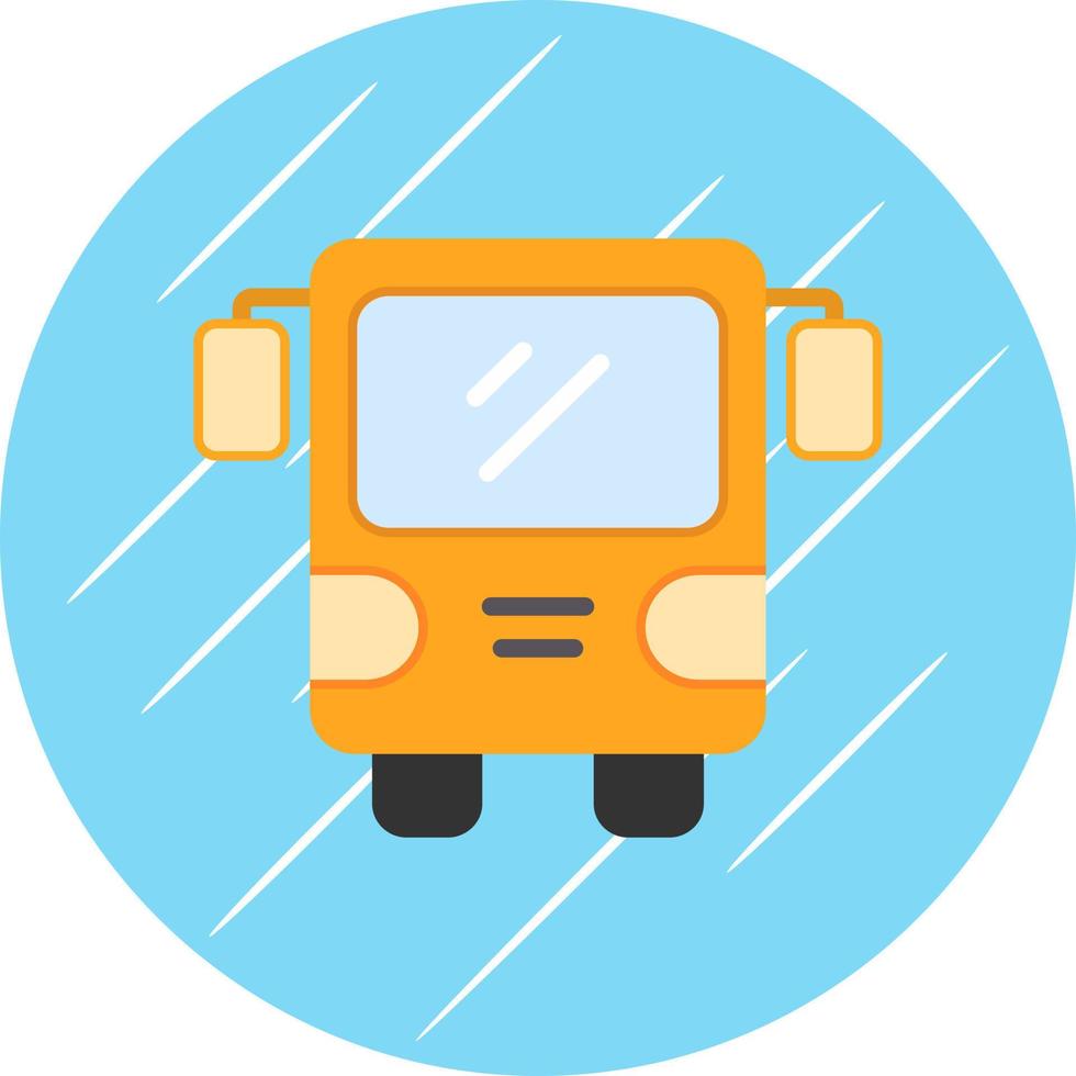 Bus-Vektor-Icon-Design vektor