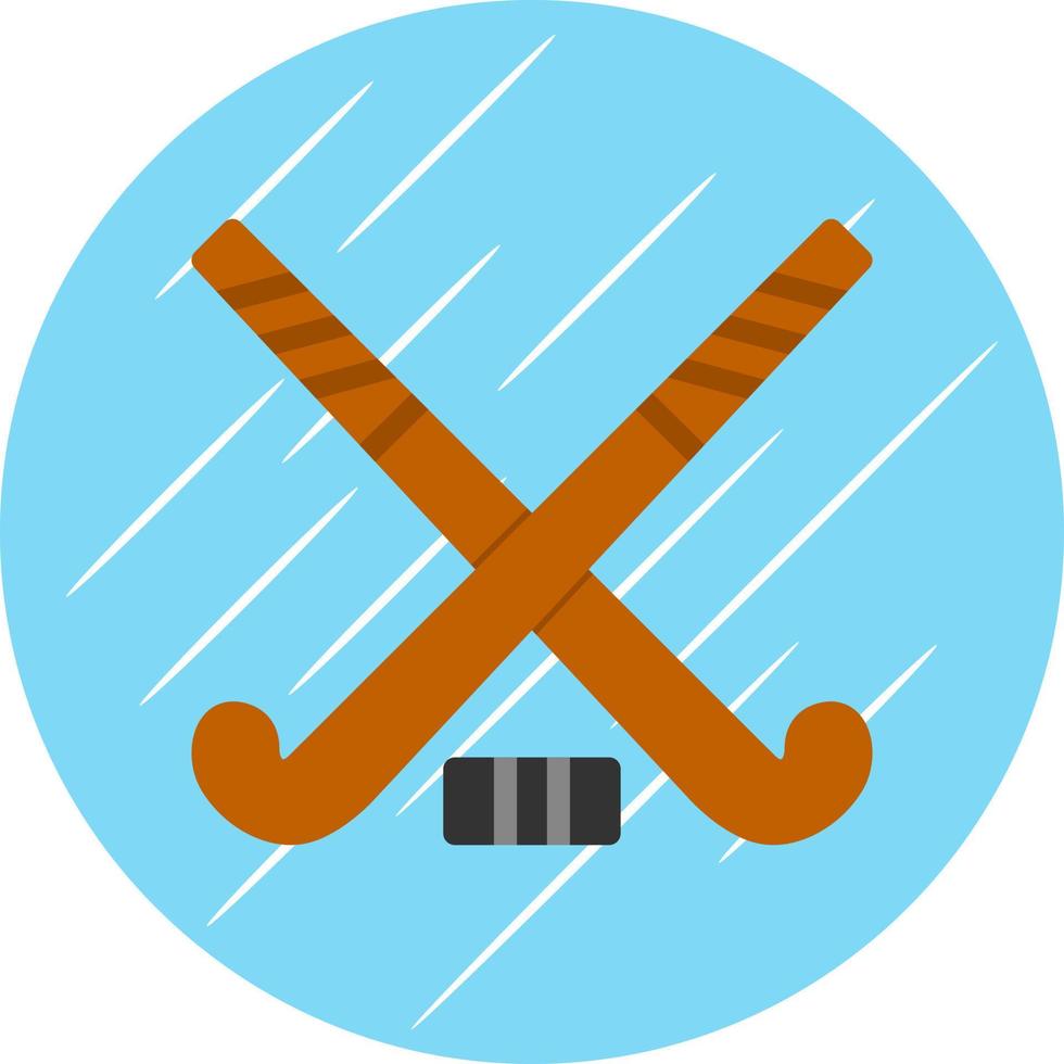 Hockey-Vektor-Icon-Design vektor