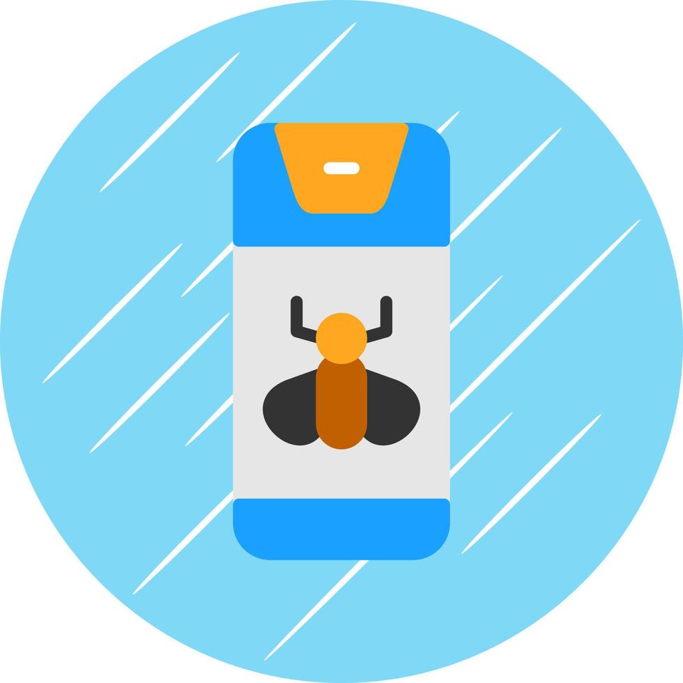 Insektenschutz-Vektor-Icon-Design vektor