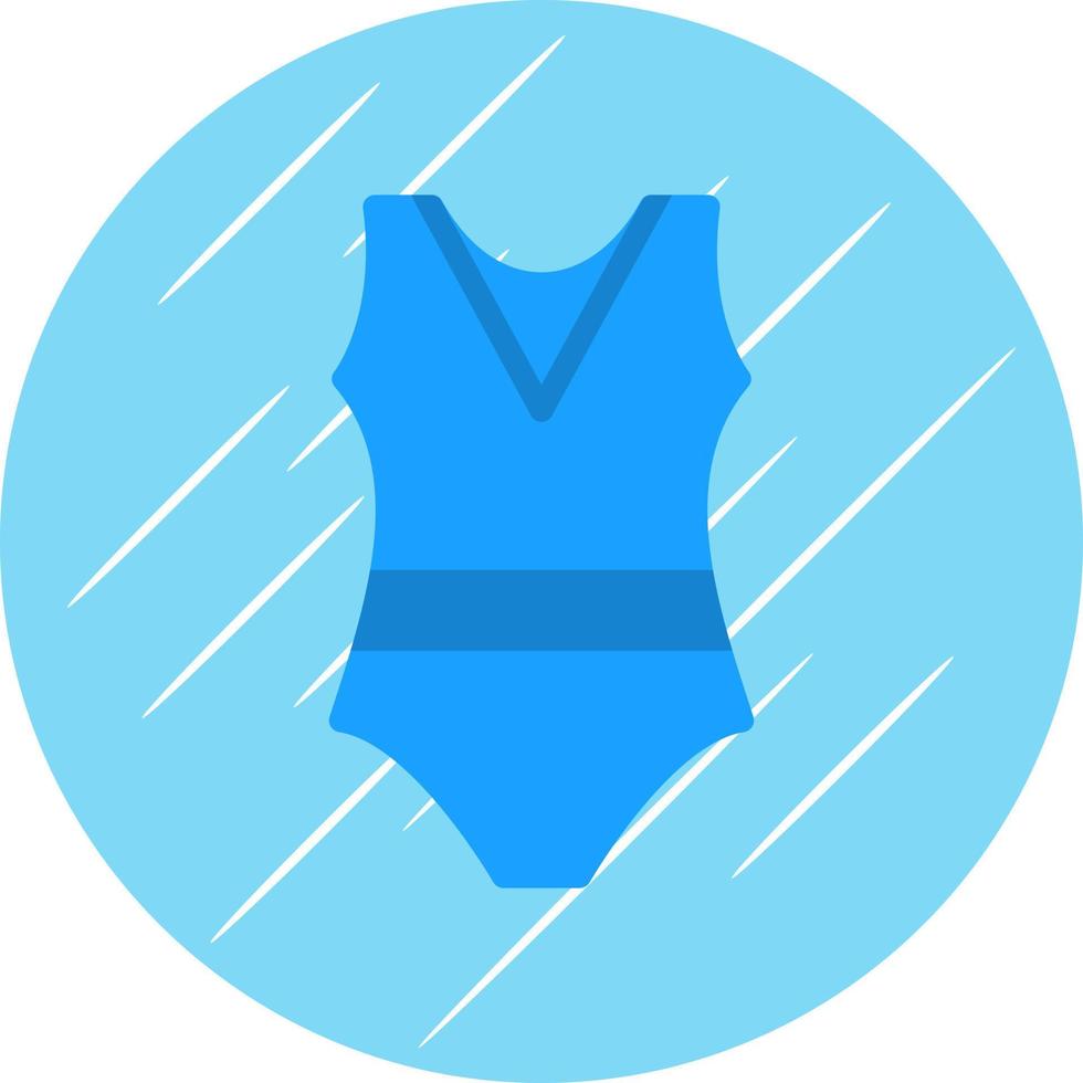 Schwimmanzug-Vektor-Icon-Design vektor