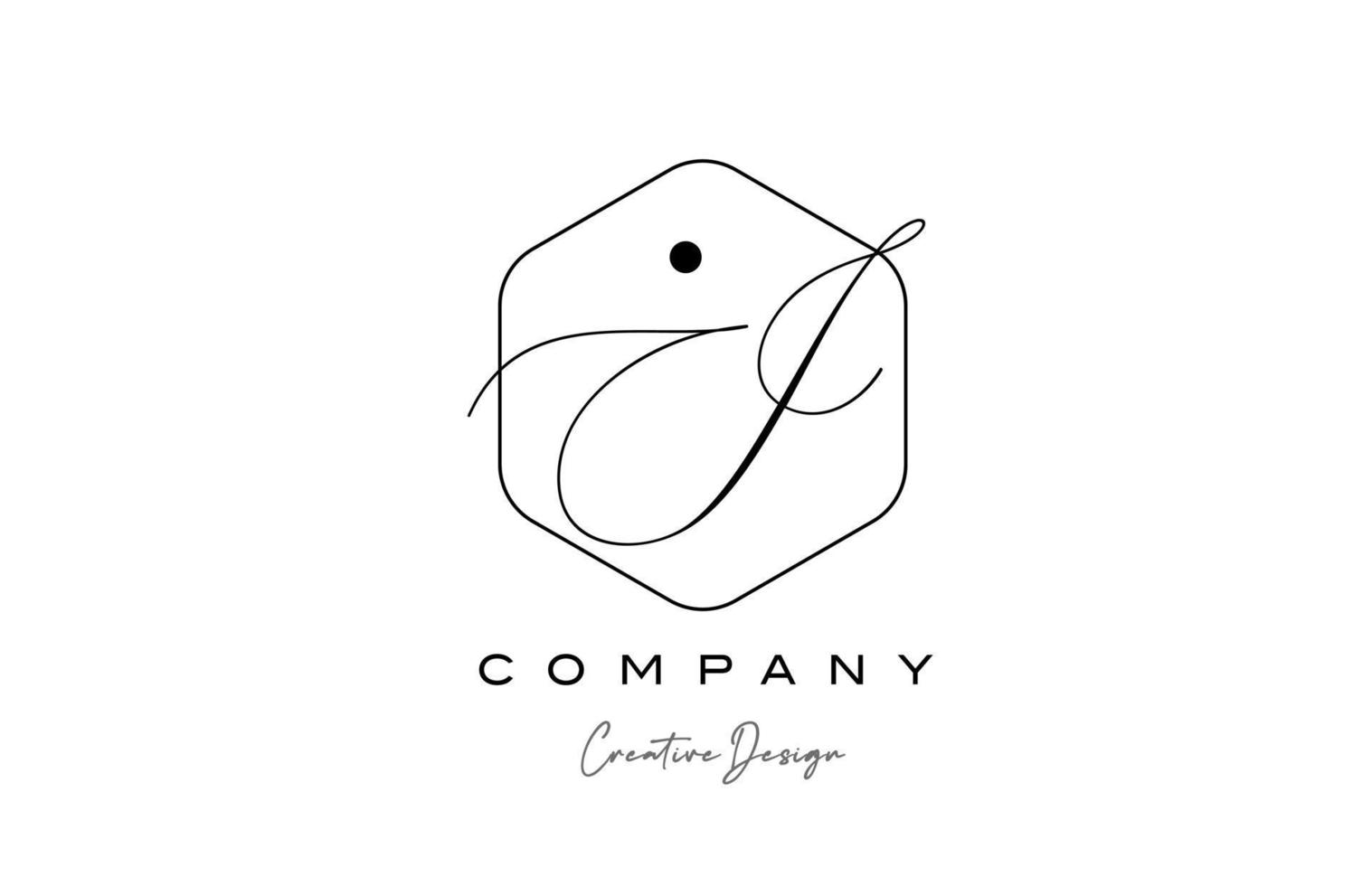 elegant Alphabet Brief ich Logo Symbol Design mit Polygon Punkt und schwarz und Weiß Farbe. kreativ Vorlage zum Geschäft und Unternehmen vektor