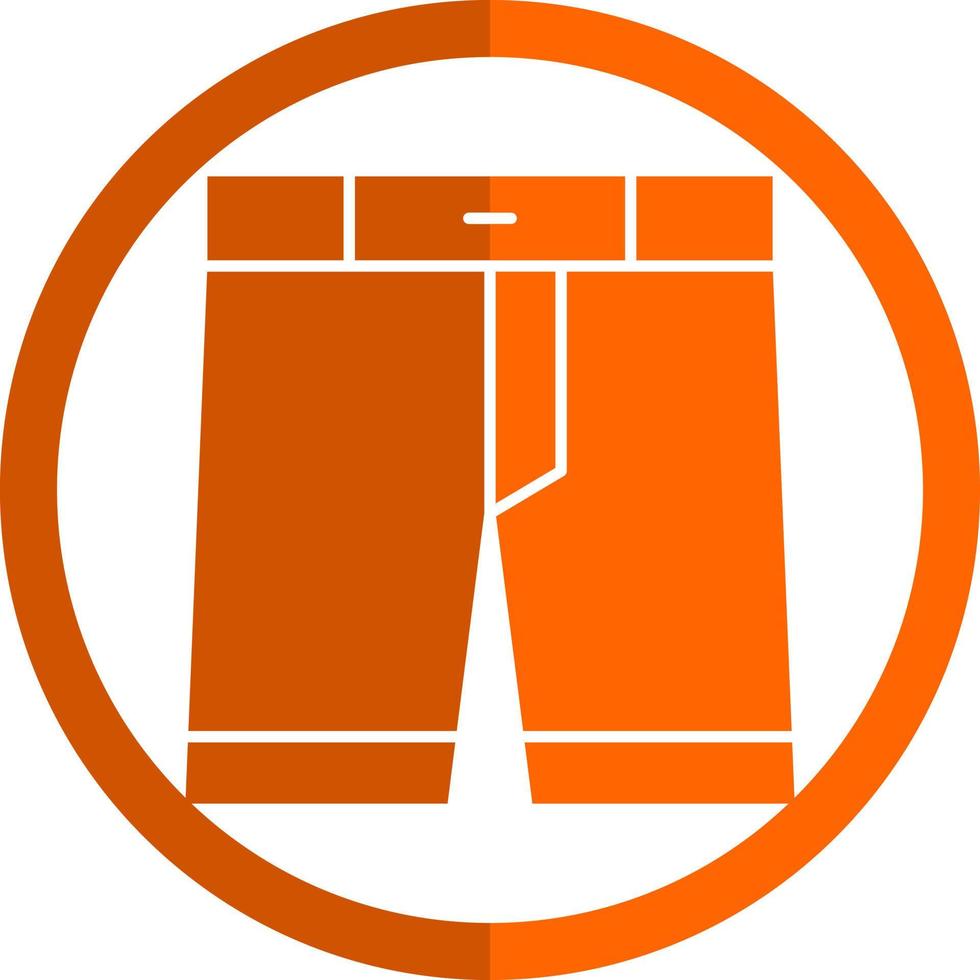 Shorts-Vektor-Icon-Design vektor