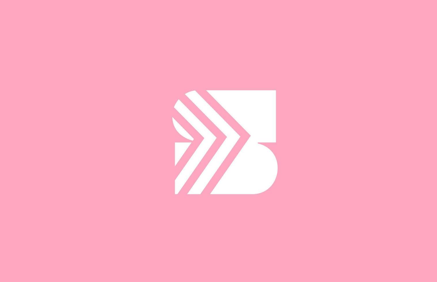Rosa geometrisch s Alphabet Brief Logo Symbol mit Linie Design. kreativ Vorlage zum Geschäft und Unternehmen vektor