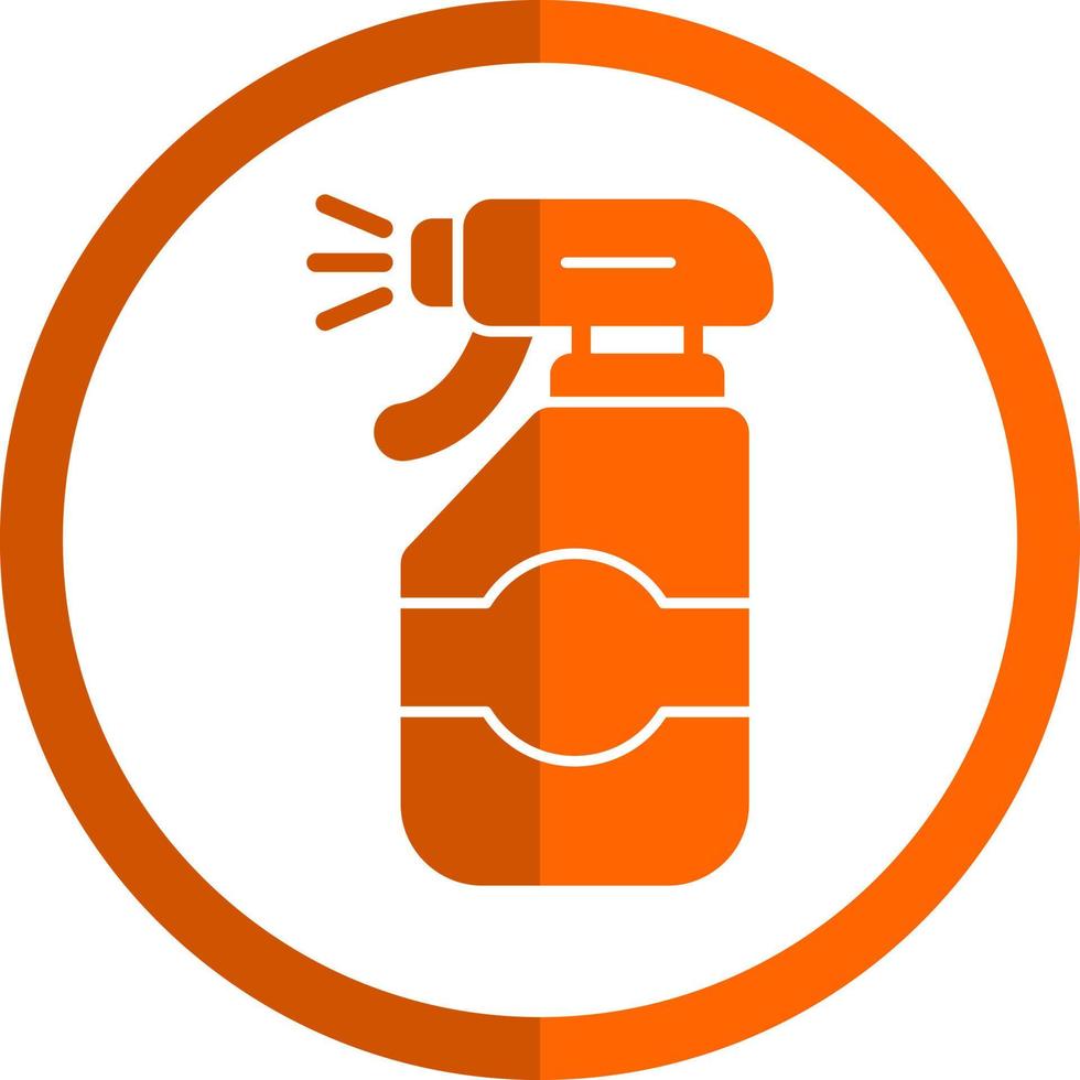 Reinigungsspray-Vektor-Icon-Design vektor