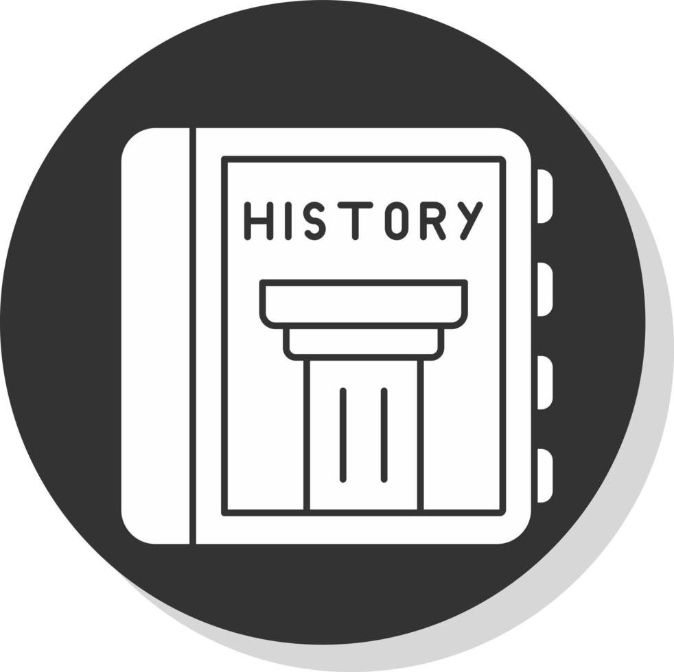 historia vektor ikon design