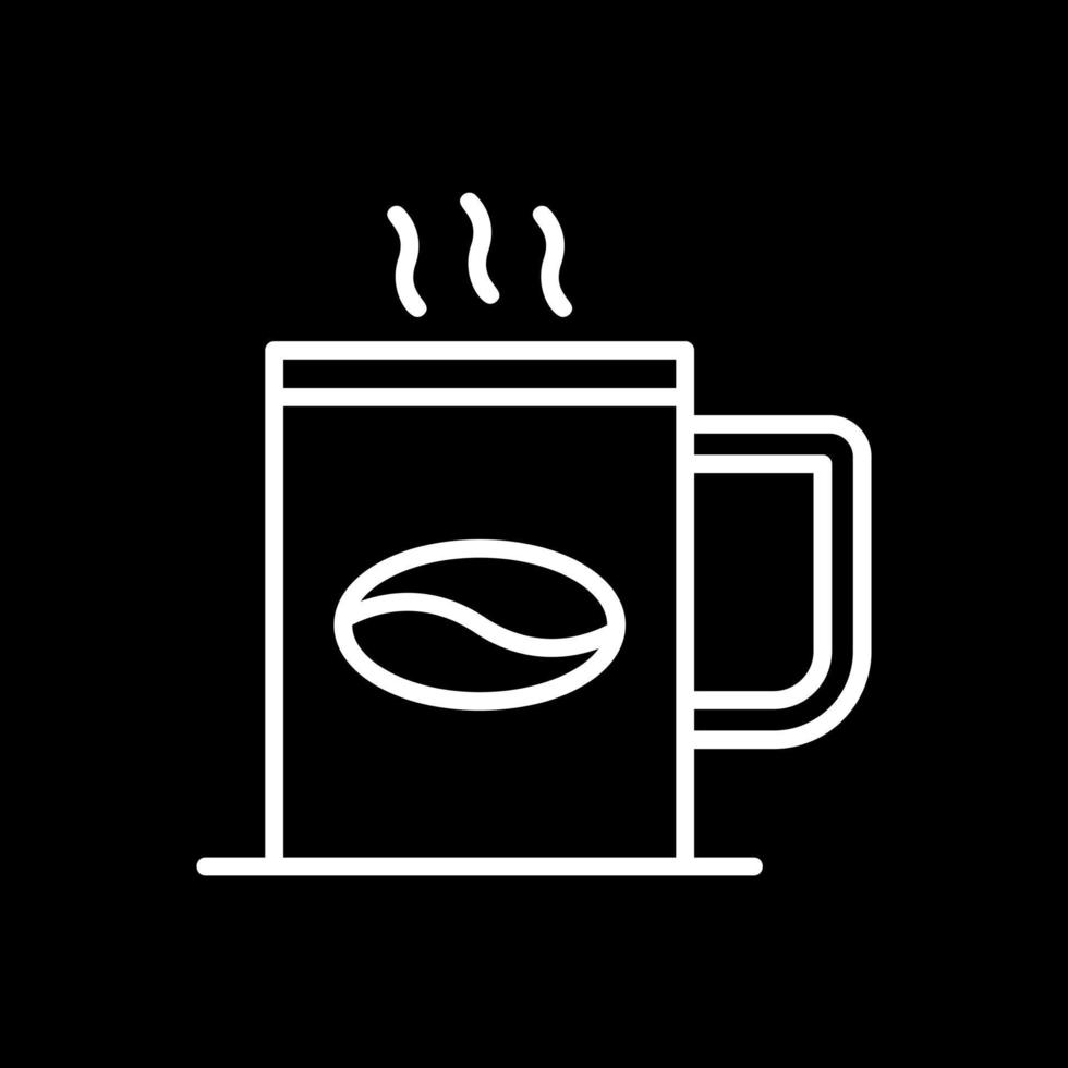 Kaffee-Vektor-Icon-Design vektor