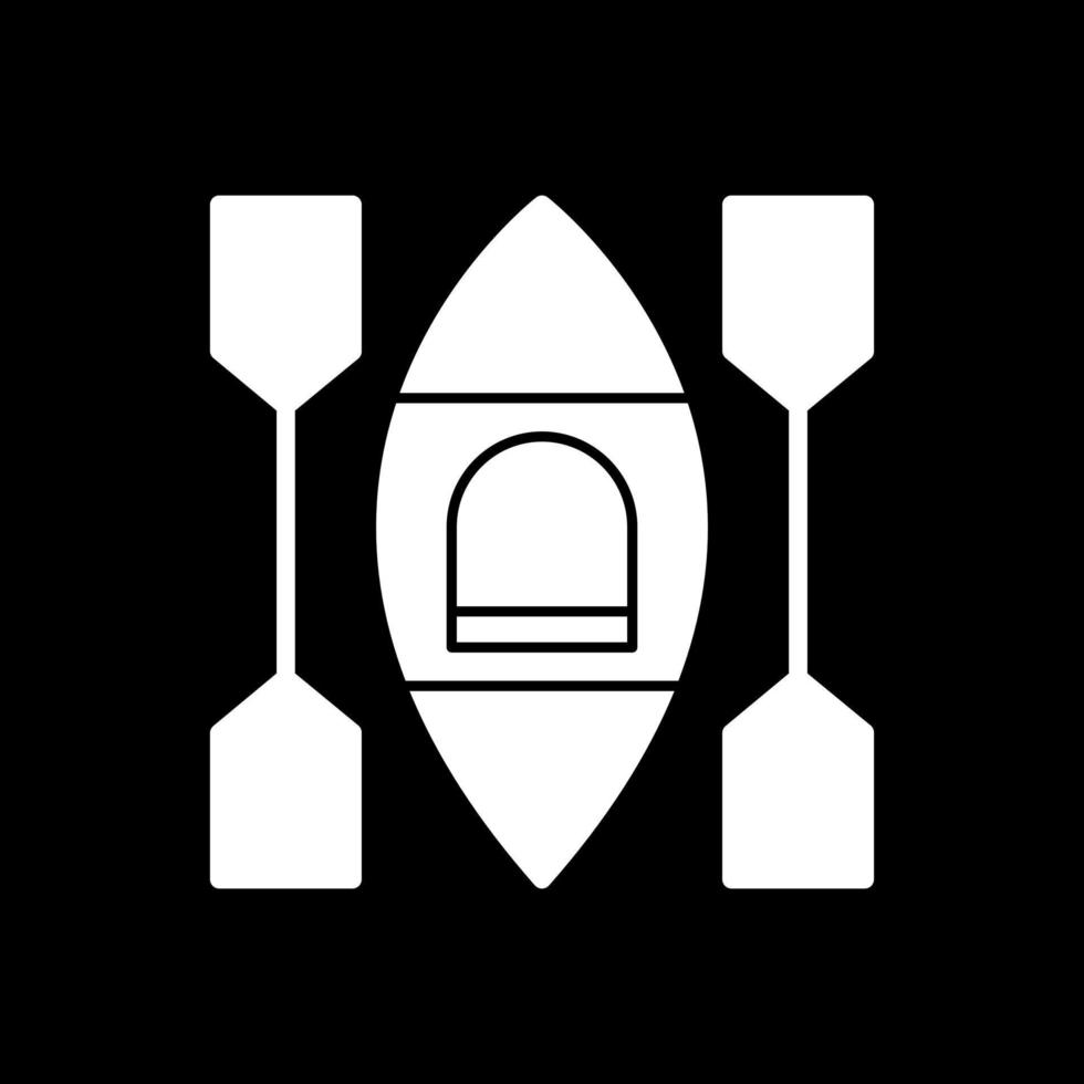 Kajak-Vektor-Icon-Design vektor