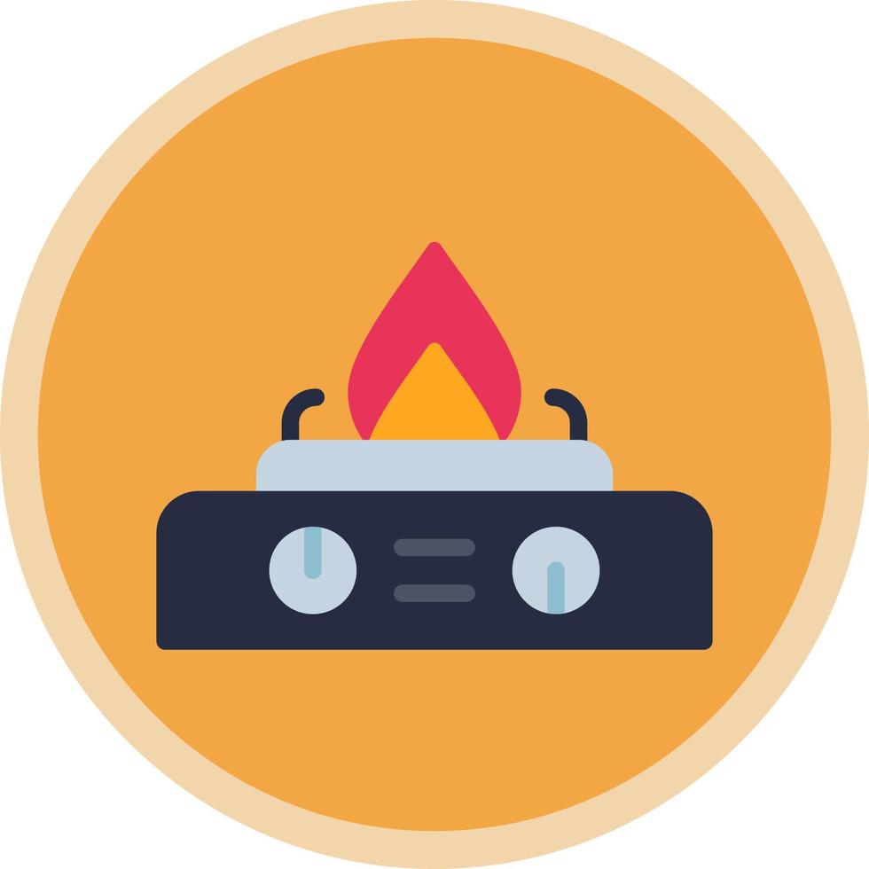 Feuer-Vektor-Icon-Design vektor