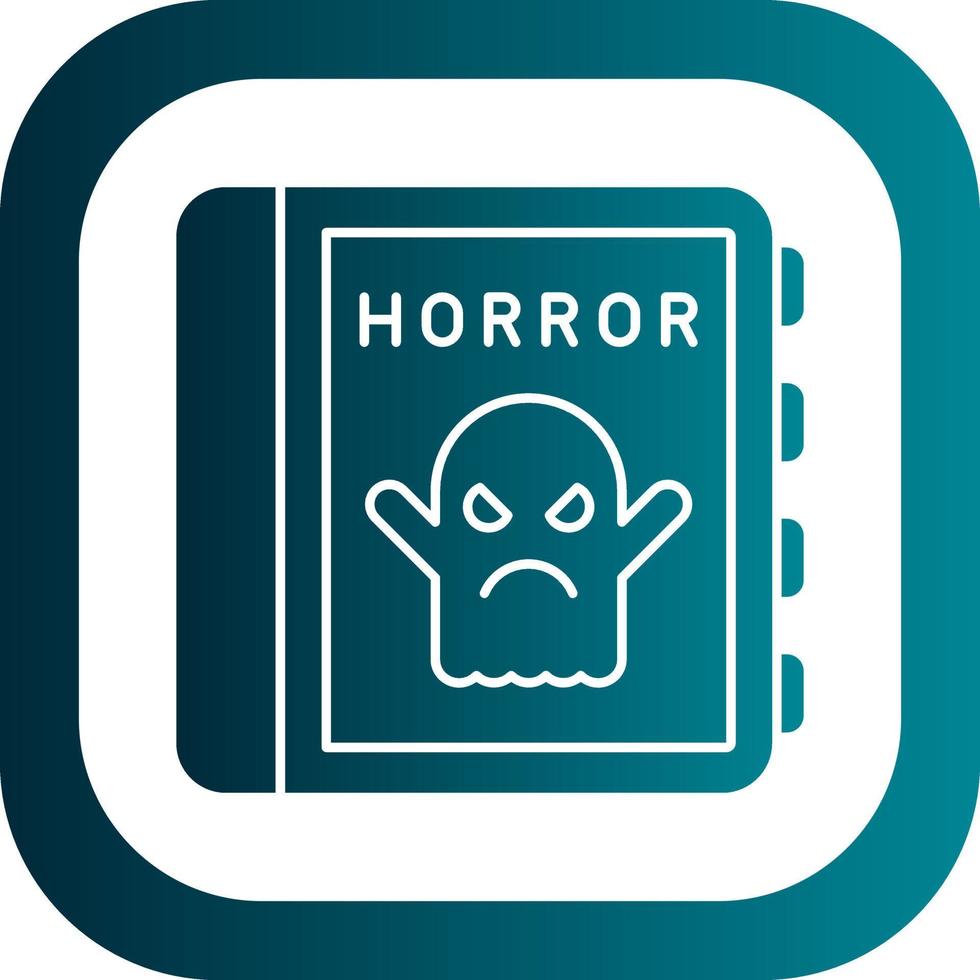 Horror-Vektor-Icon-Design vektor