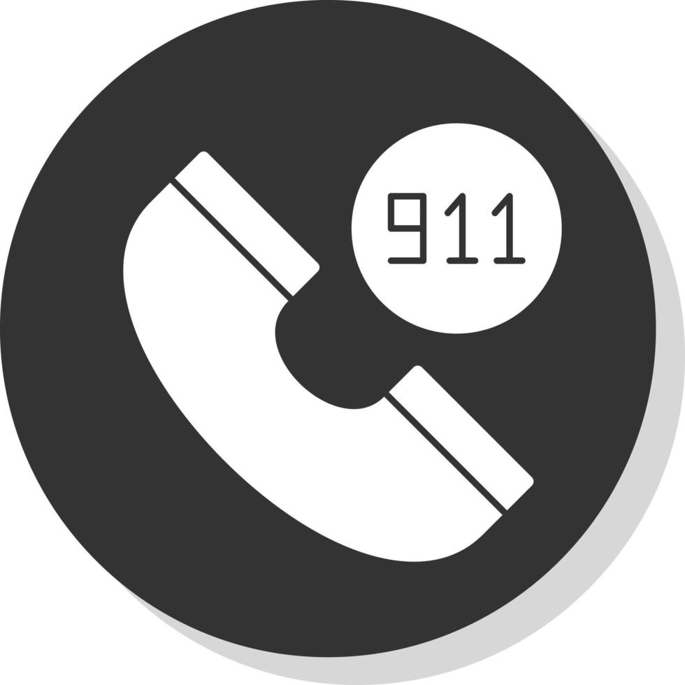 911-Vektor-Icon-Design vektor