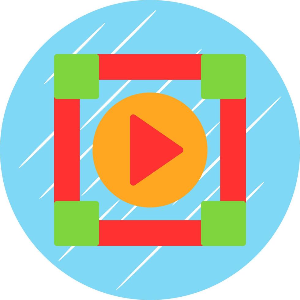 Media-Player-Vektor-Icon-Design vektor