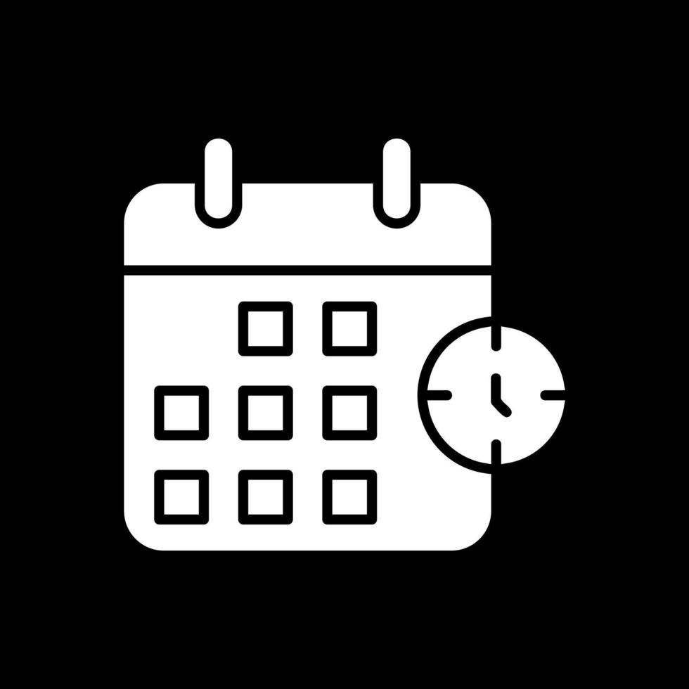 Zeitplan-Vektor-Icon-Design vektor