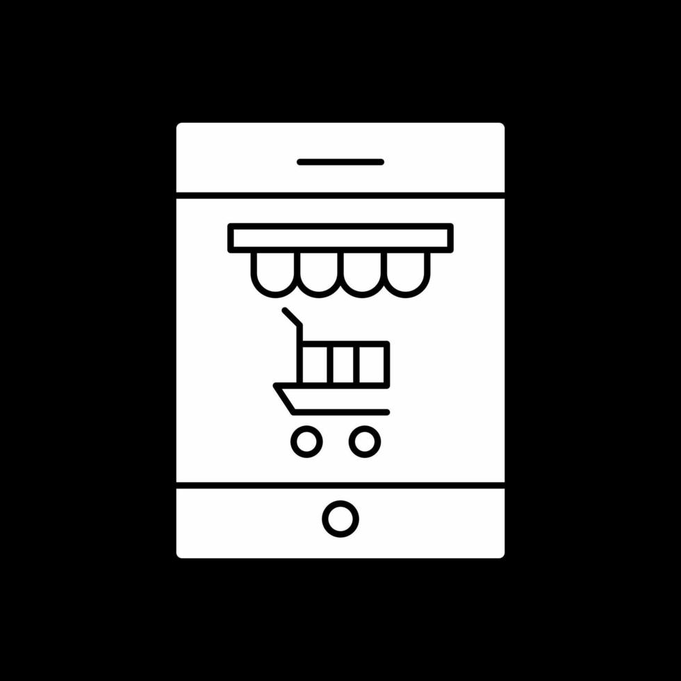 Online-Shop-Vektor-Icon-Design vektor