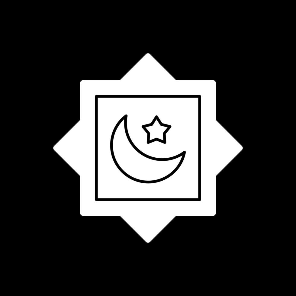 Rub el Hizb-Vektor-Icon-Design vektor