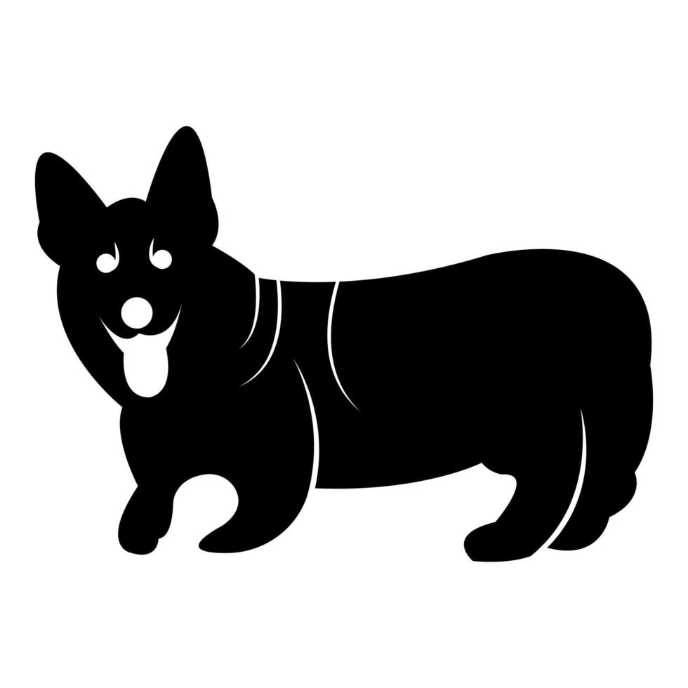 Hund Symbol Illustration Vektor